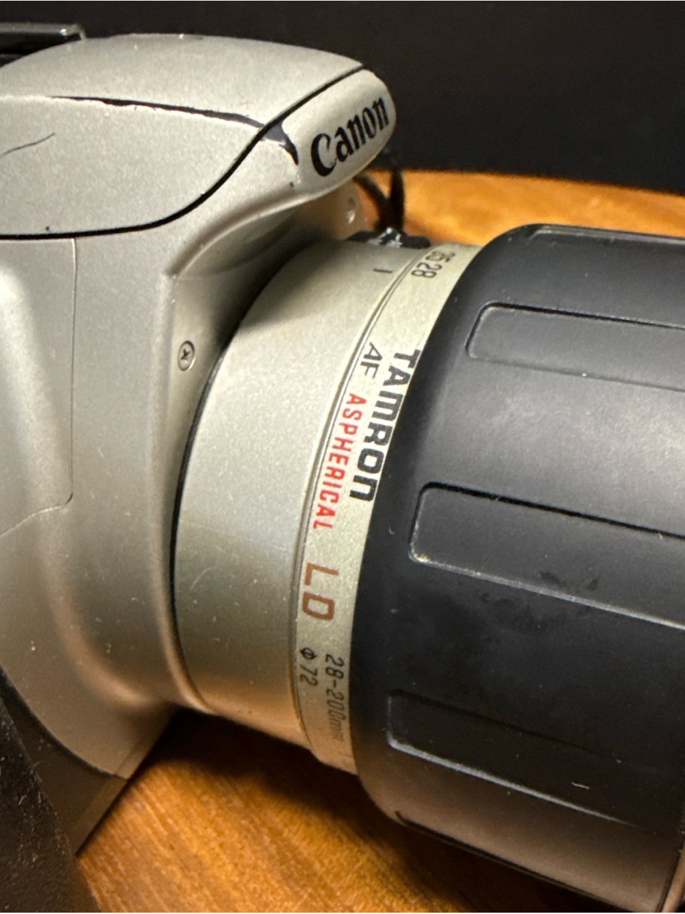Cannon Rebel 2000 EOS Camera w/ Tamron LD 28-200 Lens Strap For Parts - Picture 4 of 15
